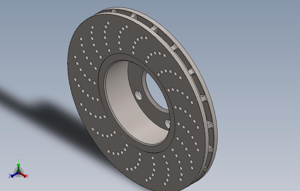 Solidworks制动盘