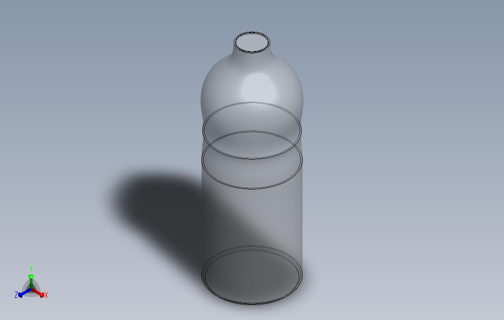 SolidWorks流动模拟与模拟-蒸汽冷凝下的瓶子屈曲
