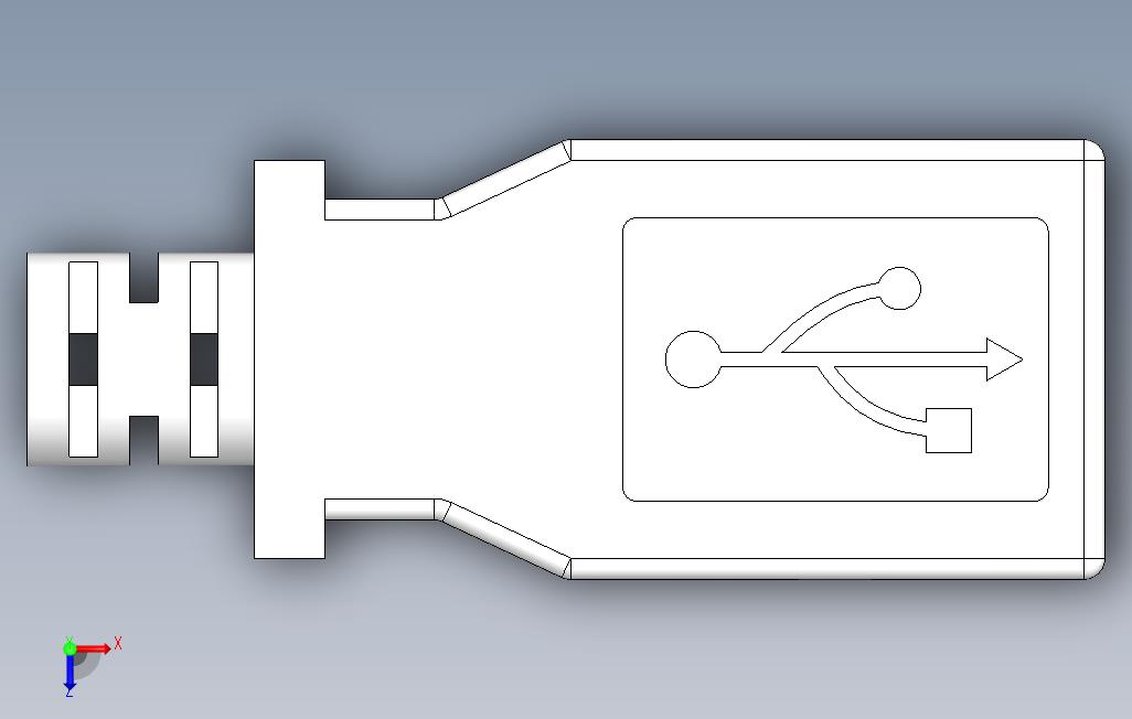 usb接口_SOLIDWORKS 2017_模型图纸免费下载 – 懒石网