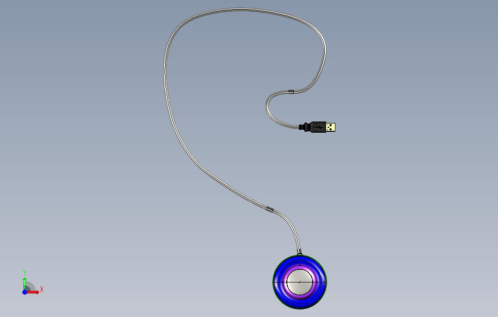 3Dconnexion_usb3D操控器 正面视图
