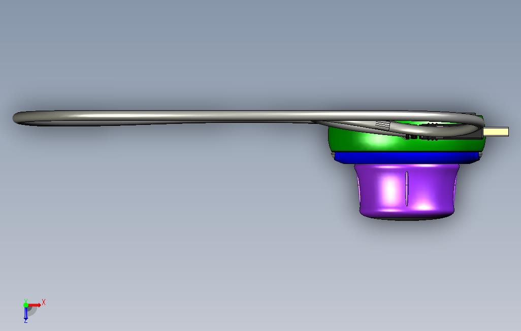 3Dconnexion_usb3D操控器 俯视图