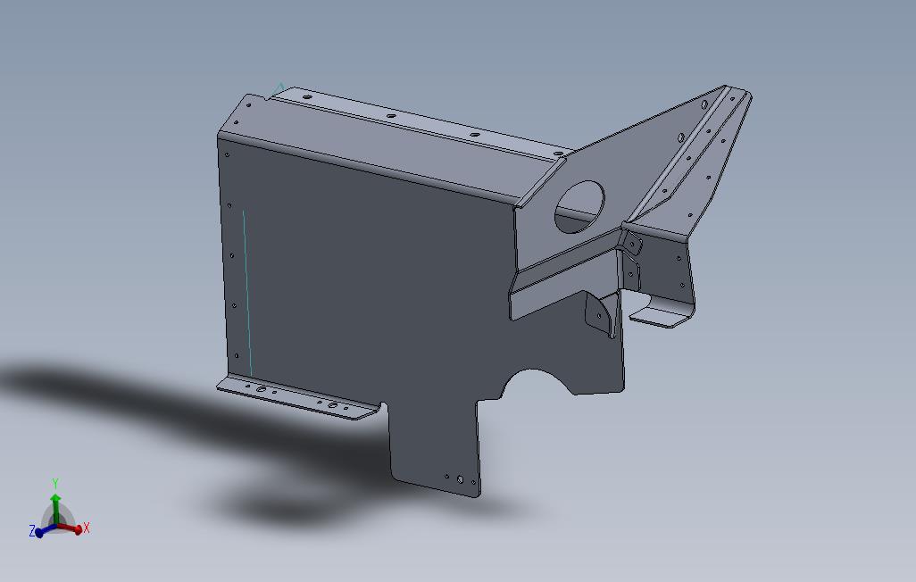 B55男爵IO-47-L巴夫乐（空气箱下）（铝制零件）