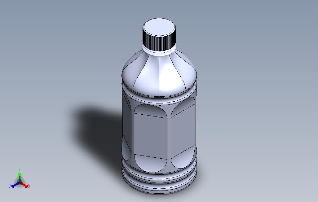 C2瓶-柴C2_SOLIDWORKS 2014_模型图纸免费下载 – 懒石网