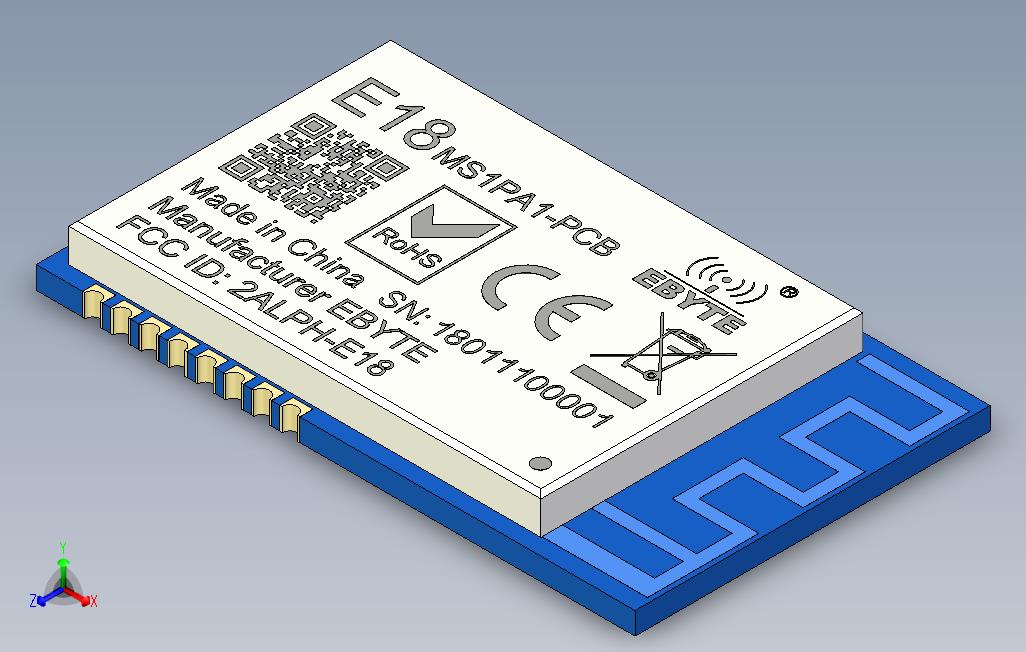 E18-MS1PA1-PCB板