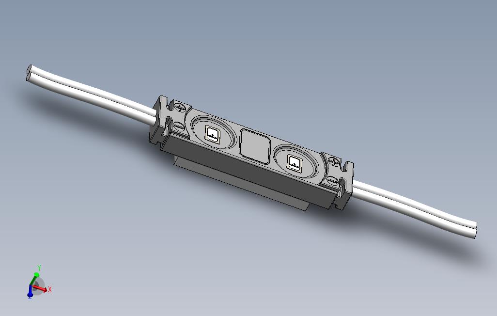 LED灯模块_SOLIDWORKS 2018_模型图纸免费下载 – 懒石网