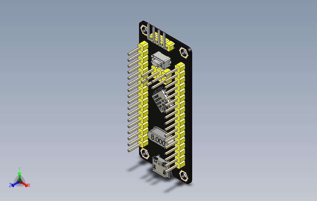 STM32F13C8T6开发板“黑丸”