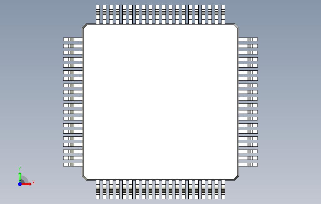 TMS32F2852F 正面视图