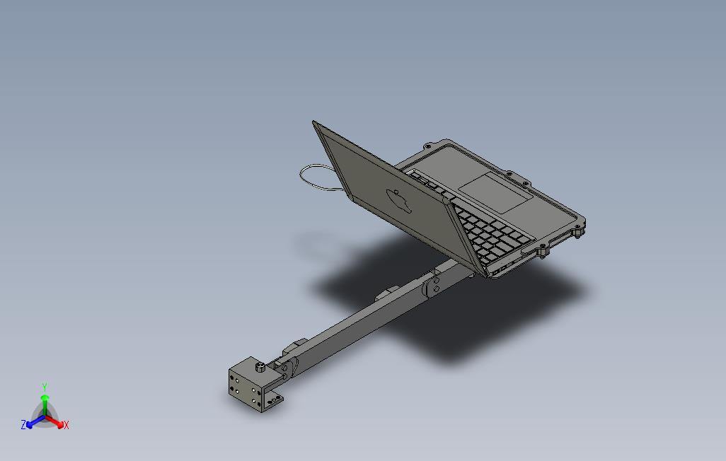 墙式安装_Macbook_工作_工作站