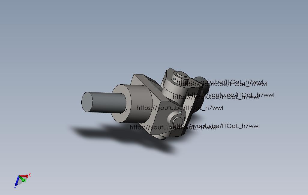 带教程VIdeo的3D可打印通用耦合