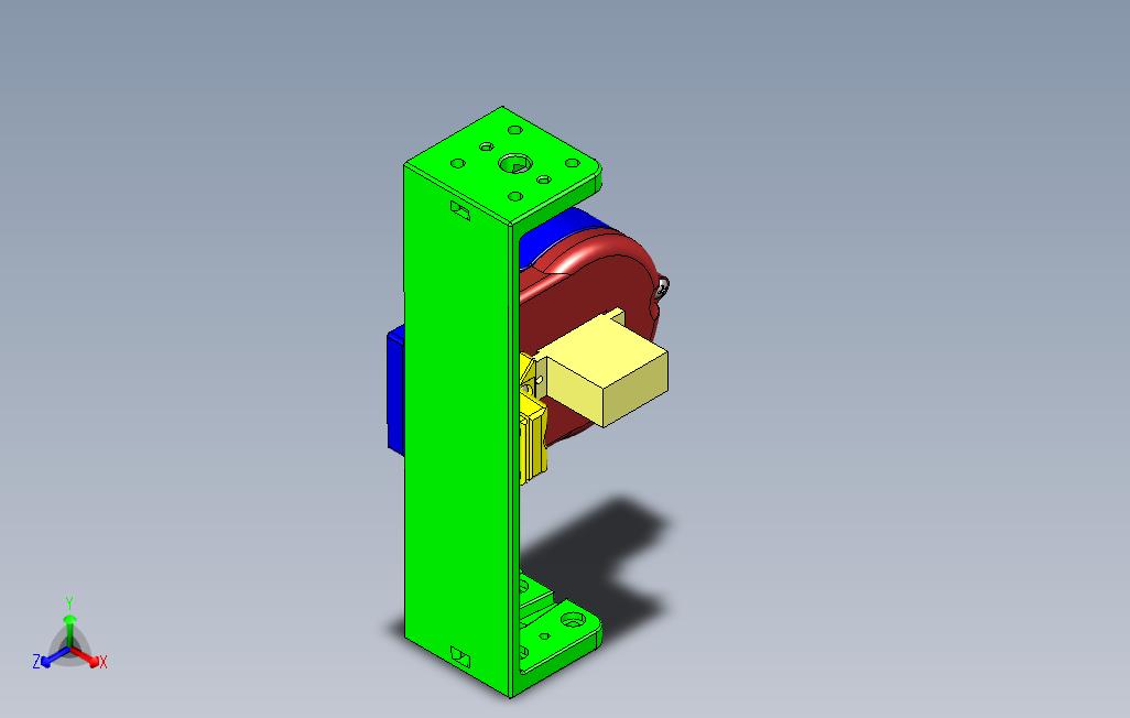 机架和小齿轮线性执行器伺服接头模块Tiny_CNC_Collection
