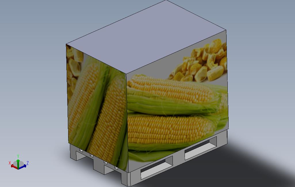 欧式托盘箱-玉米