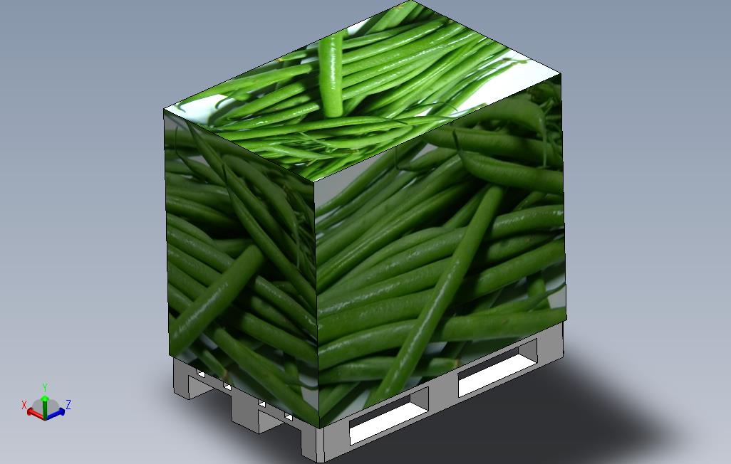欧洲托盘盒-绿豆