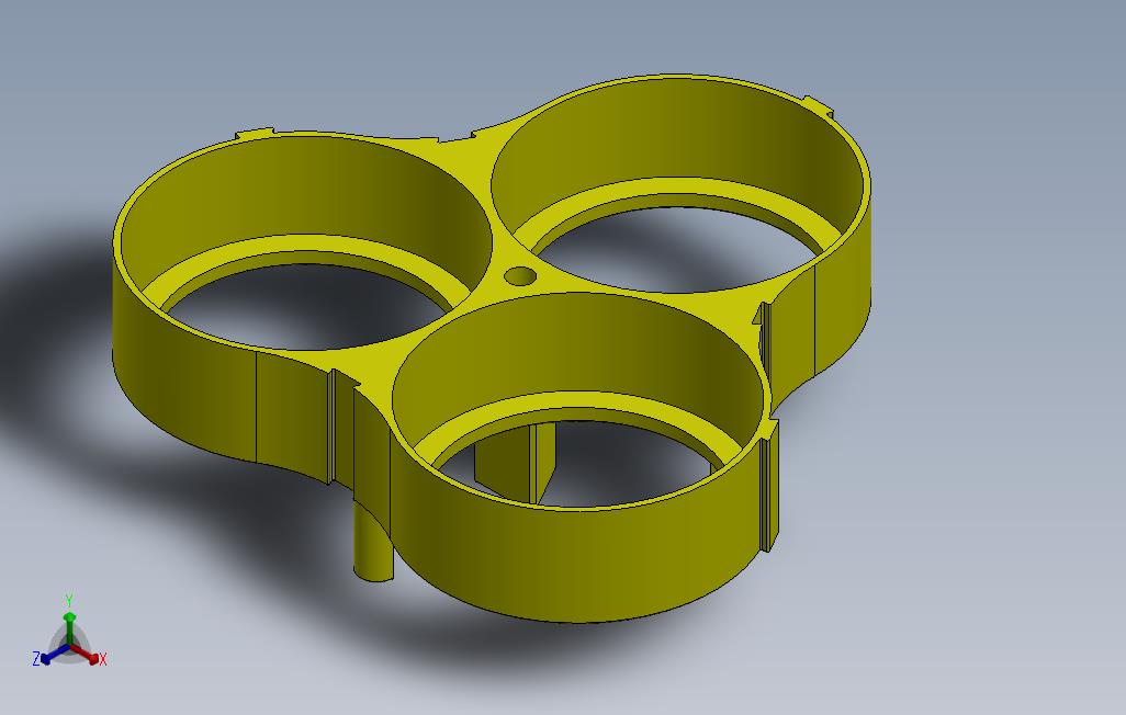 电动汽车零件 车头时距4mmx3电池支架 Solidworks 2012 模型图纸免费下载 懒石网