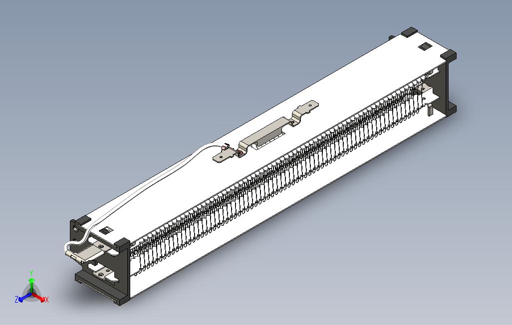 线迹加热器24mm-25W 主视图