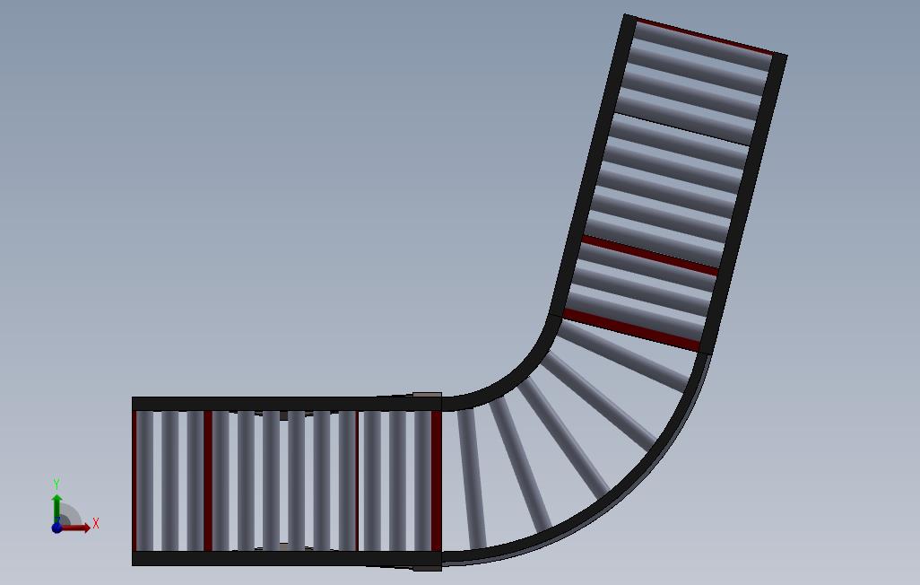 基于Solidworks的输送机设计 正面视图