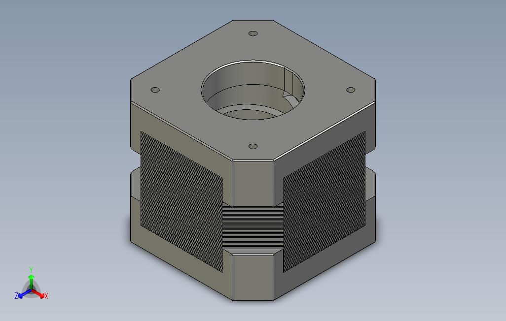带螺纹转子的步进电机