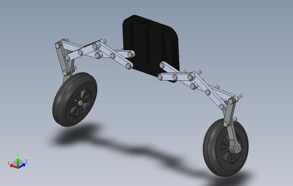 折叠RC在运输下