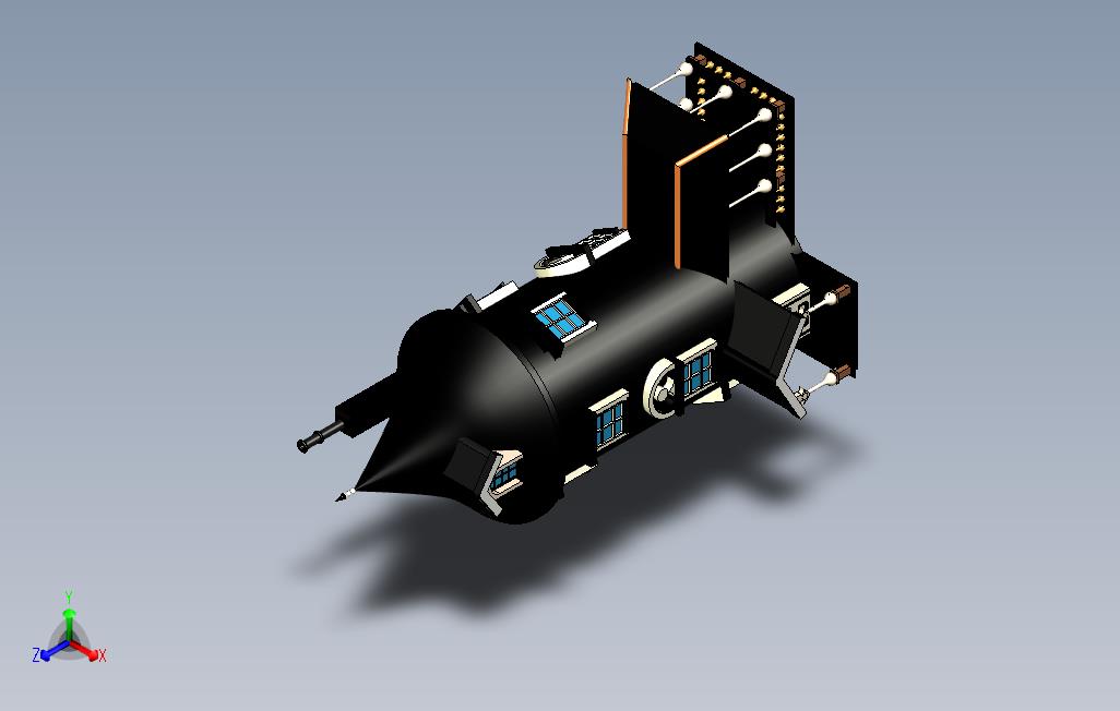 穆明斯之家3D模型