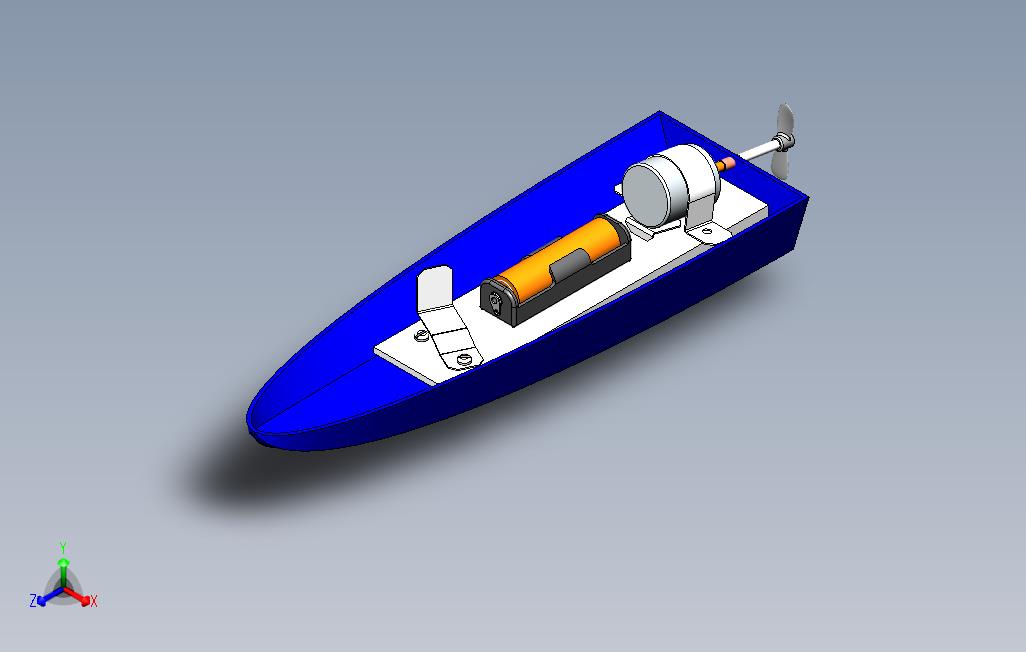 船_SOLIDWORKS 2012_模型图纸免费下载 – 懒石网