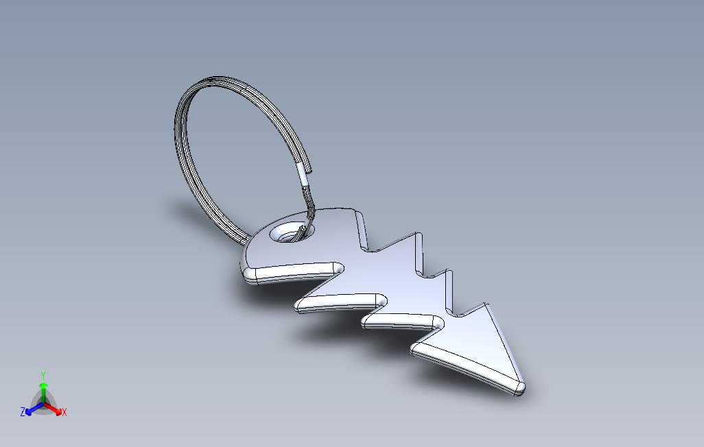 3D打印显示挑战条目3：关键链