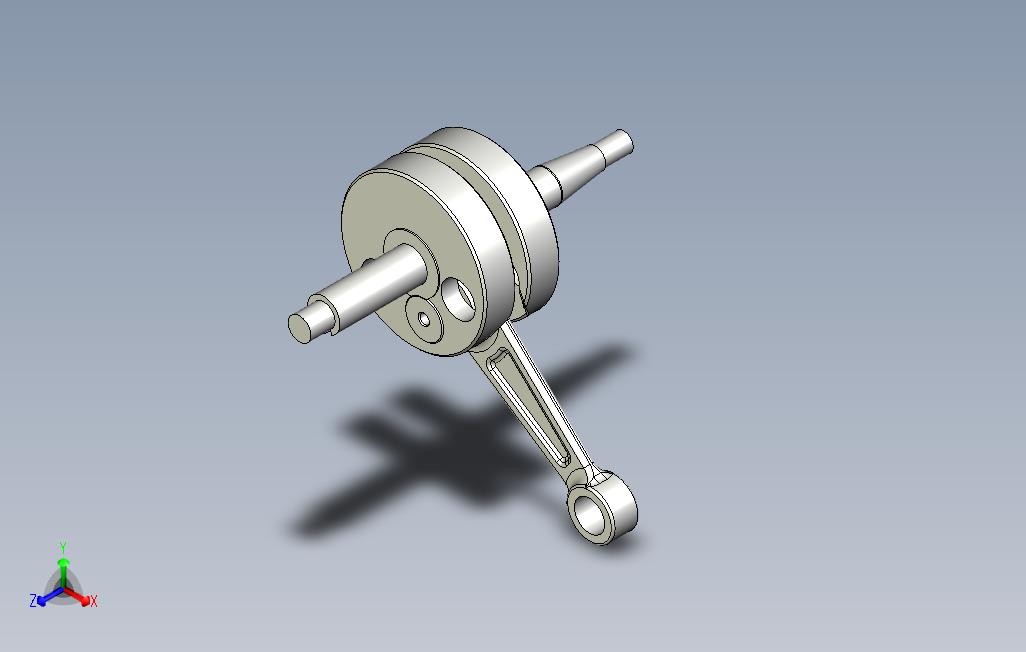 AM646毫米Wirgart赛车曲轴。