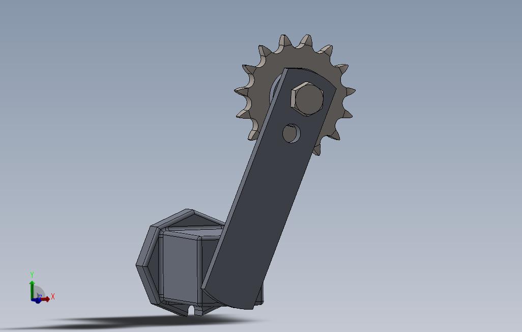 链条张紧器TE4_SOLIDWORKS 2017_模型图纸免费下载 – 懒石网