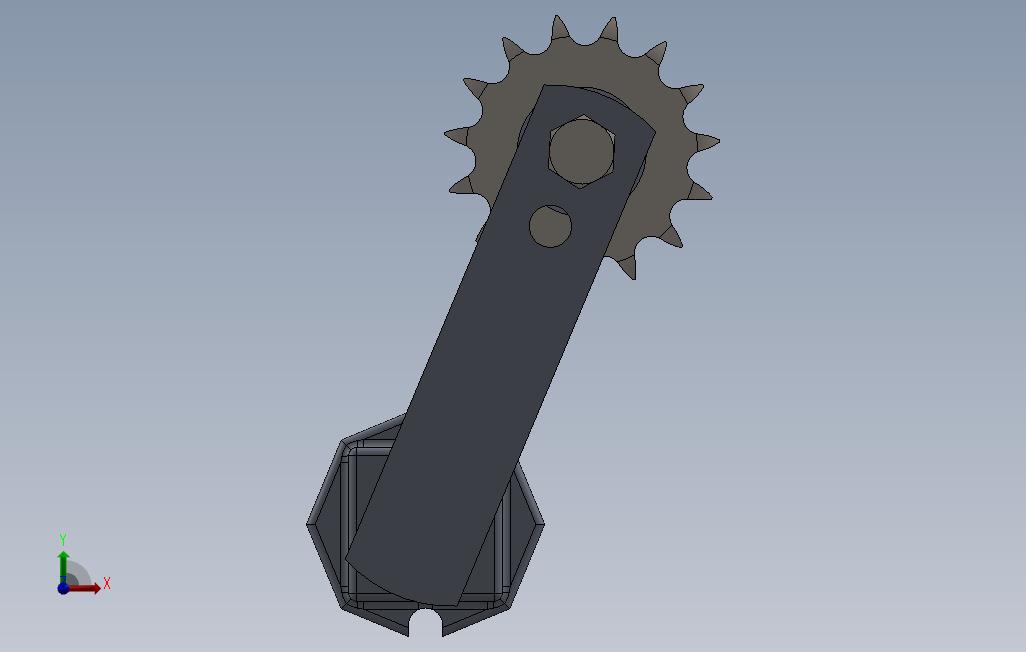 链条张紧器TE4_SOLIDWORKS 2017_模型图纸免费下载 – 懒石网
