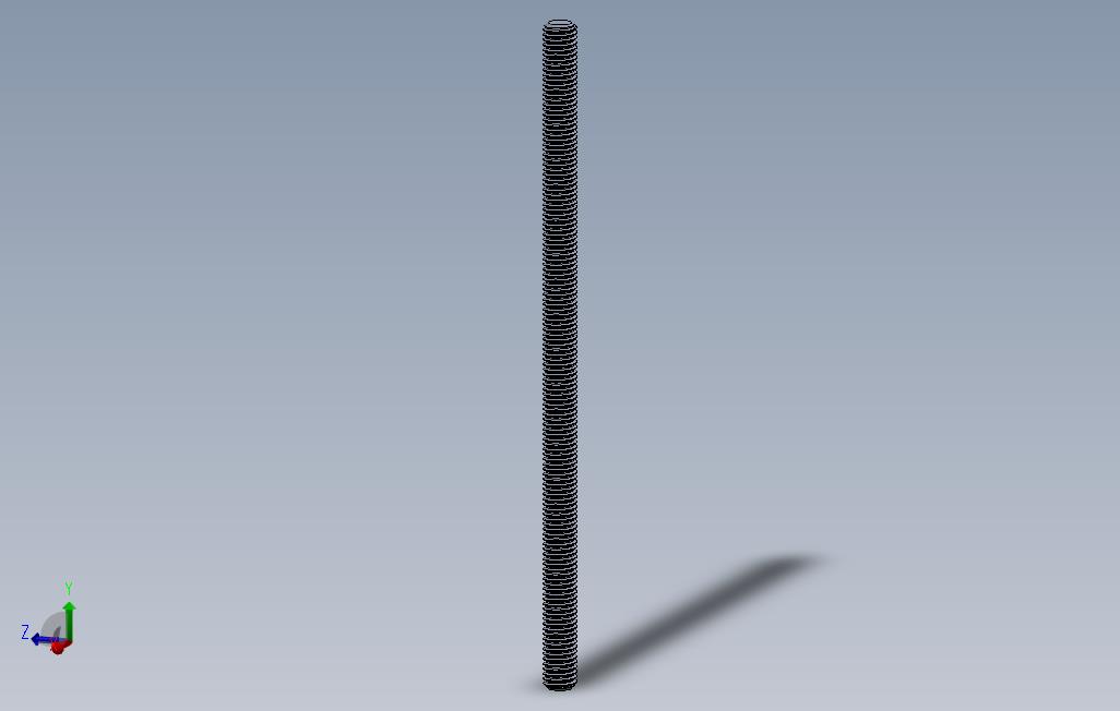 M1x2mm螺纹杆