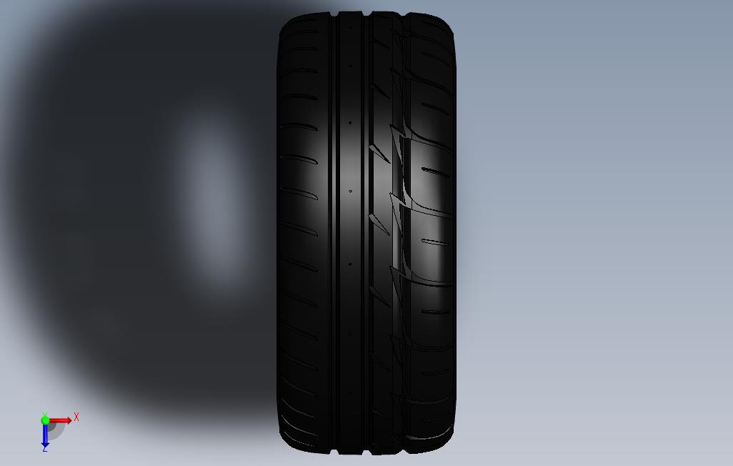 18“轨道-普利司通电源RE7126535R18 俯视图