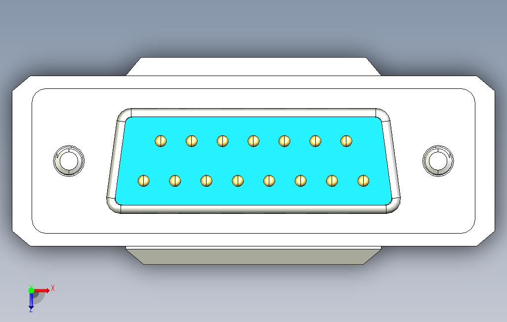 DB15公_STEP_模型图纸免费下载 – 懒石网