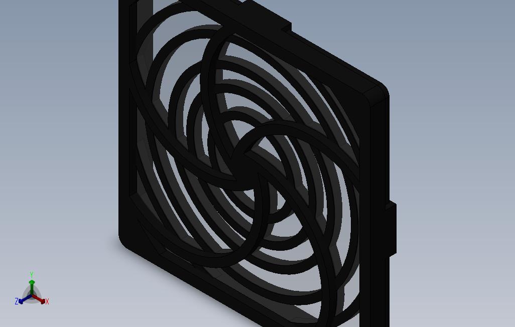 DigiKey153-1396-ND92mm外壳风扇护罩带过滤器