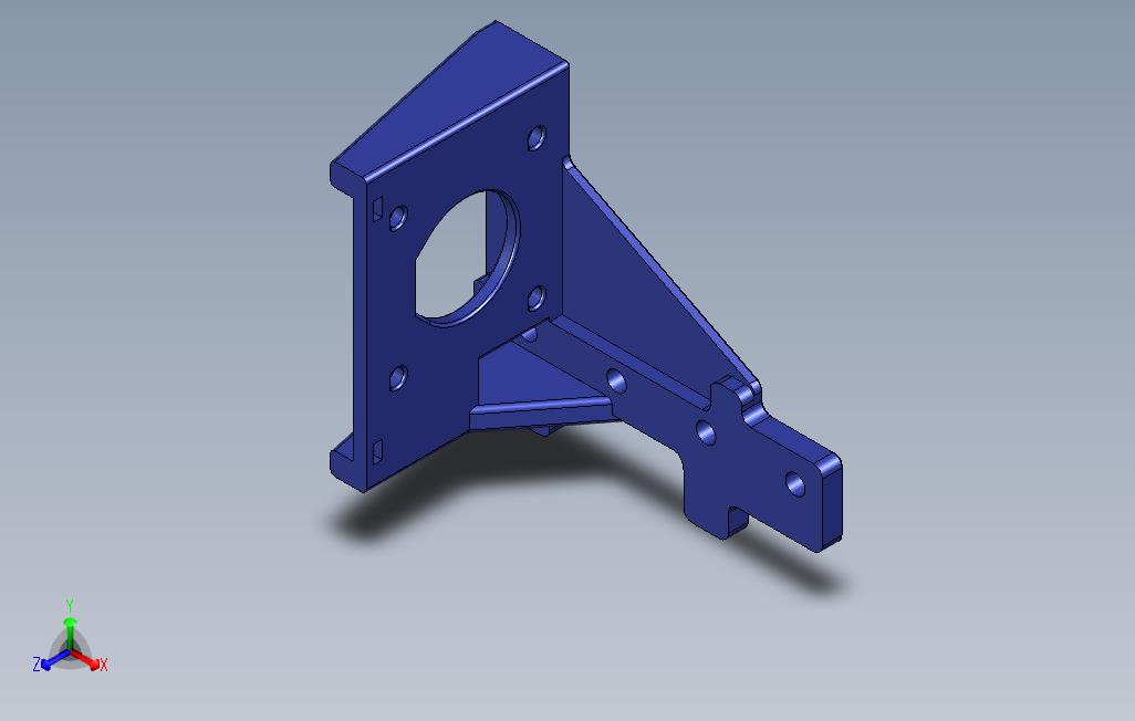 ExoSlideBondtechBMG挤出机安装架，用于E3DV6