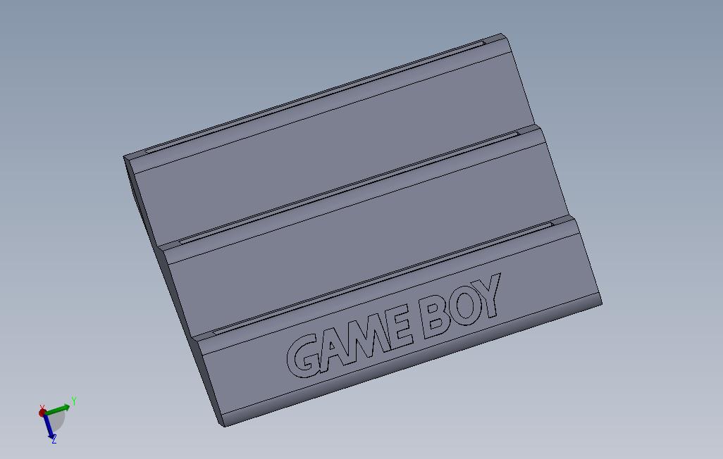 Gameboy墨盒显示架