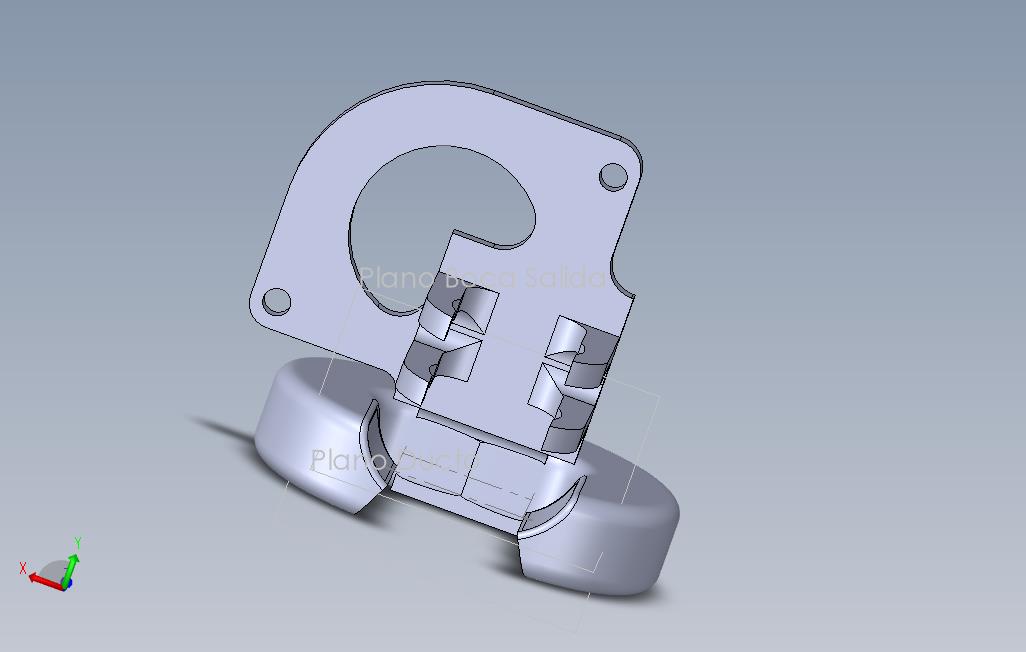 MakerParts3D打印机的分层风扇管道