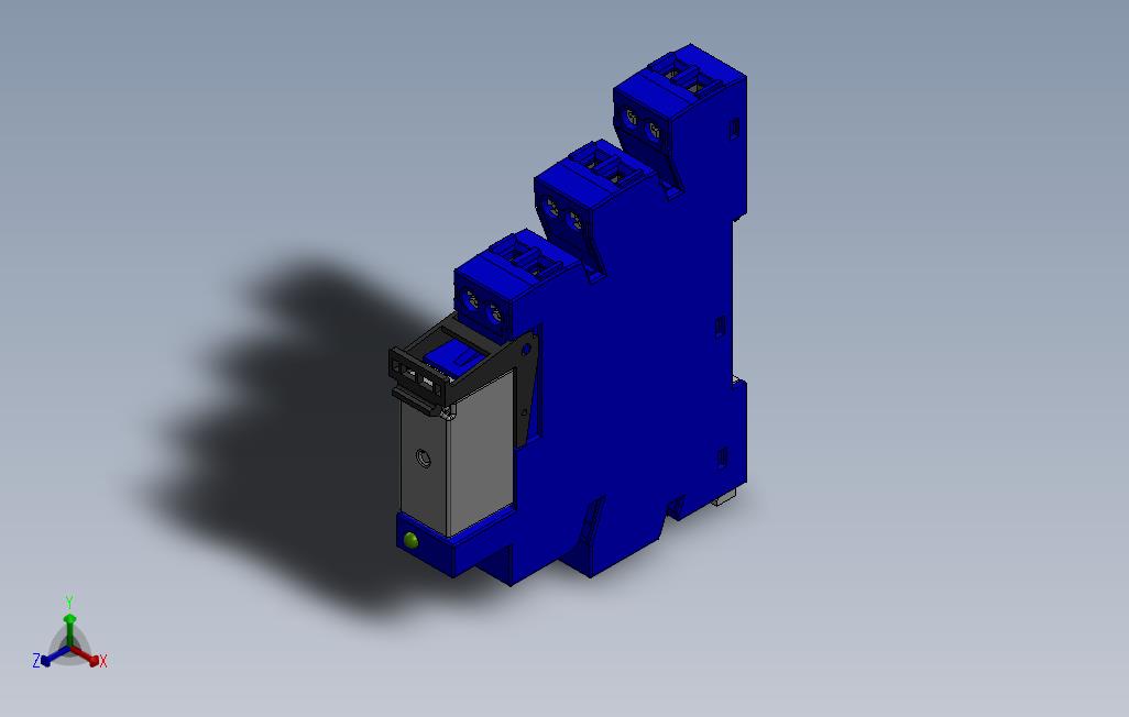 ReléModular，2Polos，Finder38.52..24.6