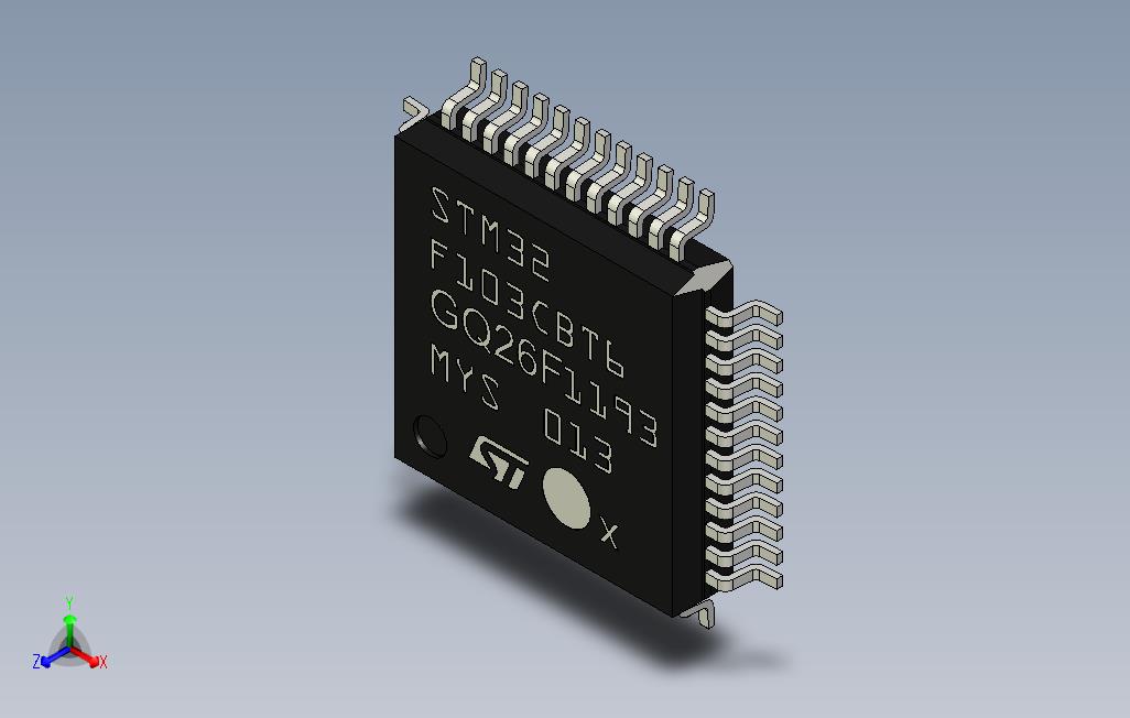 STM32F13CB-LQFP48型