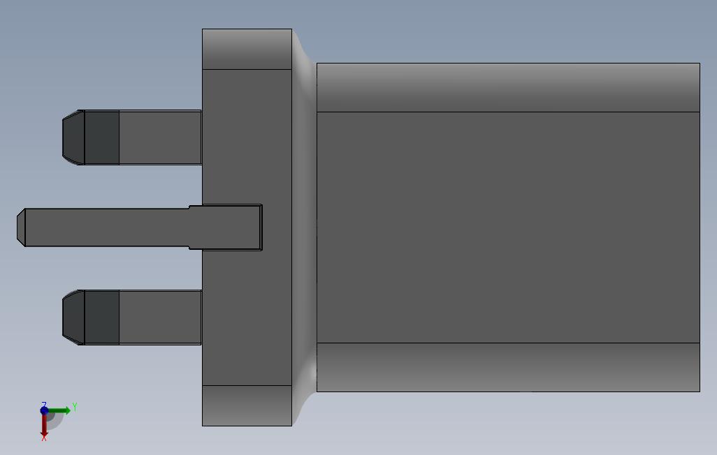 USBC充电器_SOLIDWORKS 2018_模型图纸免费下载 – 懒石网
