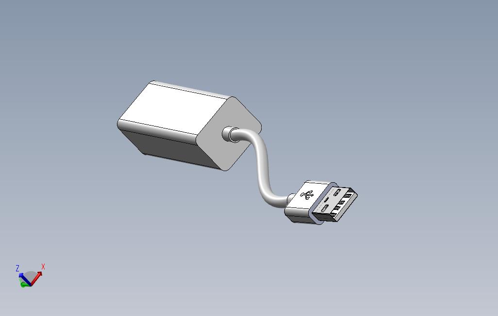 USB.到快速以太网适配器