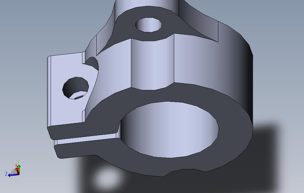 Z3D轴夹12mm轴打印机好机器人-右