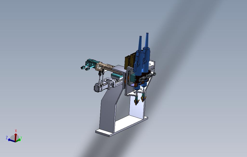 三轴自动打螺丝机