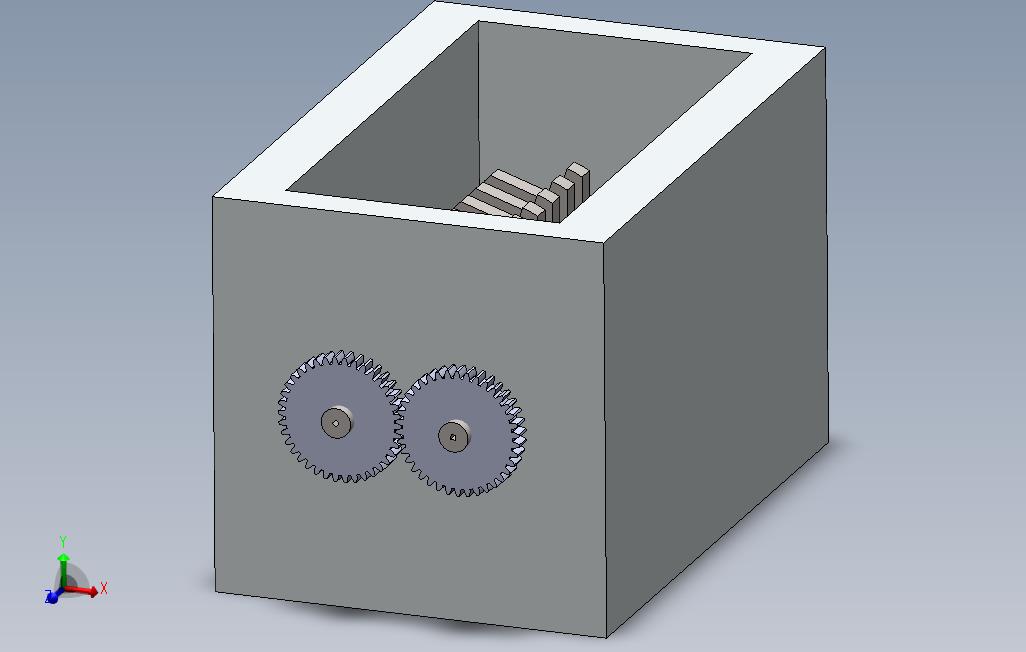 塑料碎纸机原型