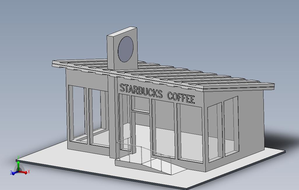 星巴克咖啡店
