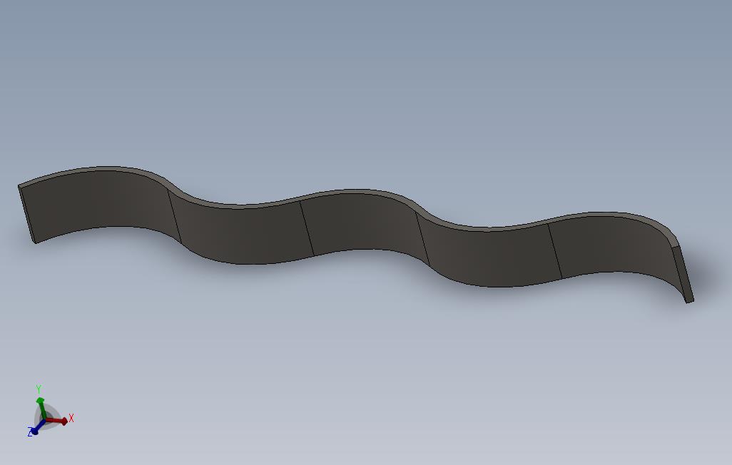 116“x6”波浪形平行线