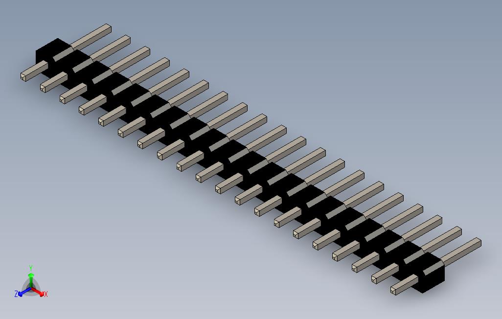 2.54mm×1maleheader