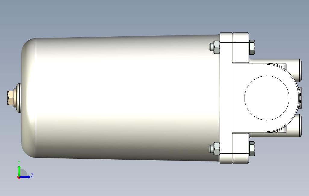 11-2“BSPF过滤器 左侧视图