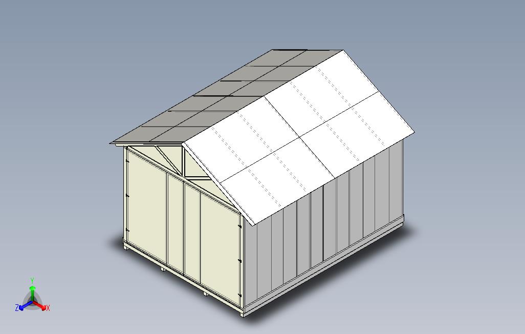 12x16简易构建棚