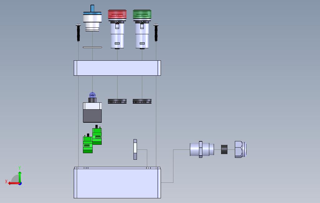 3Positioncontroldure,2indicatorswithFWDRevswitch 背面视图