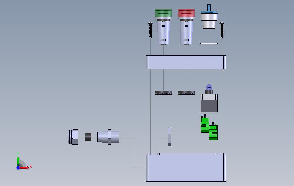 3positioncontroldure 2indicatorswithfwdrevswitch solidworks 2011 