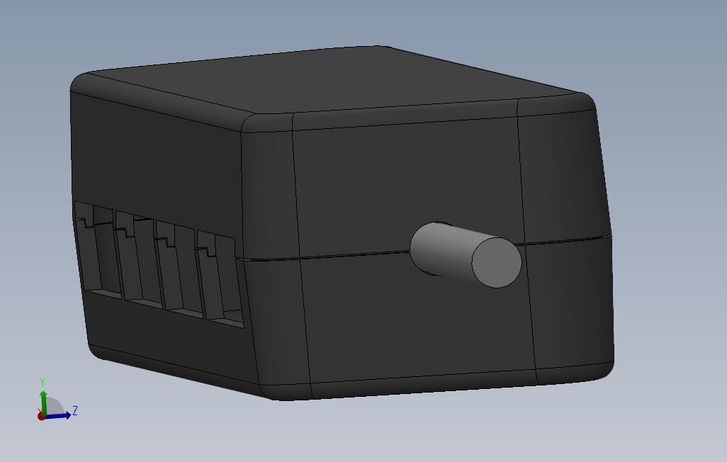 4端口Usb集线器_SOLIDWORKS 2014_模型图纸免费下载 – 懒石网