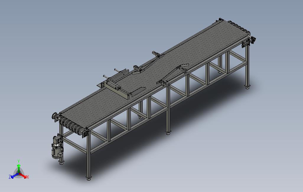 54输送线3d数模图纸step格式 Step 模型图纸免费下载 懒石网